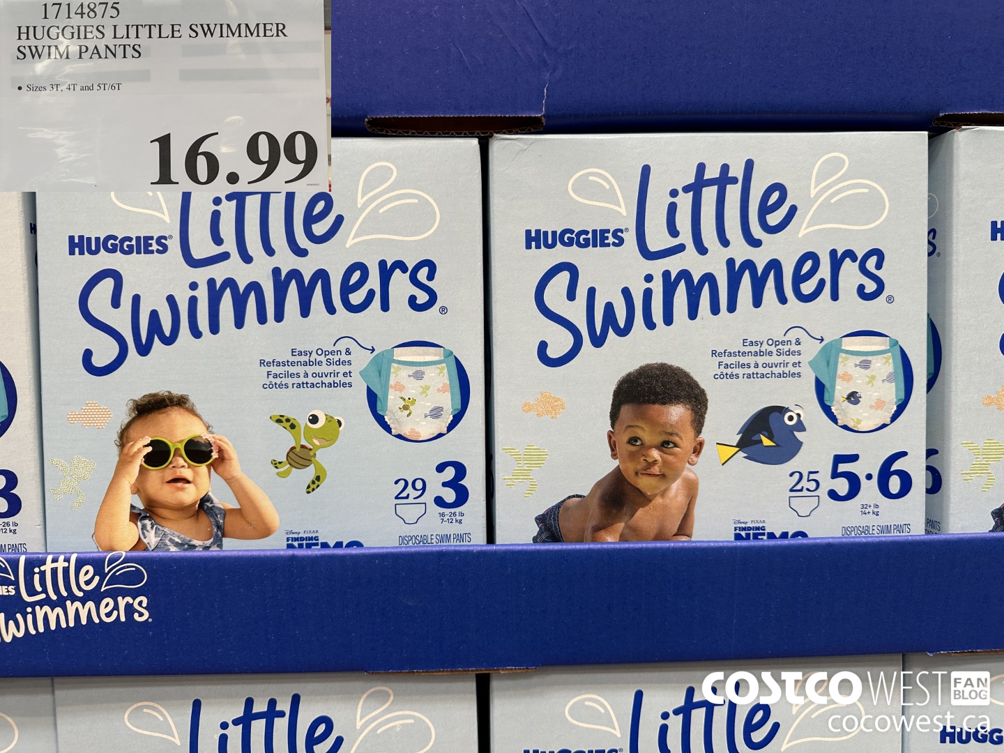 1714875 HUGGIES LITTLE SWIMMER SWIM PANTS $16.99