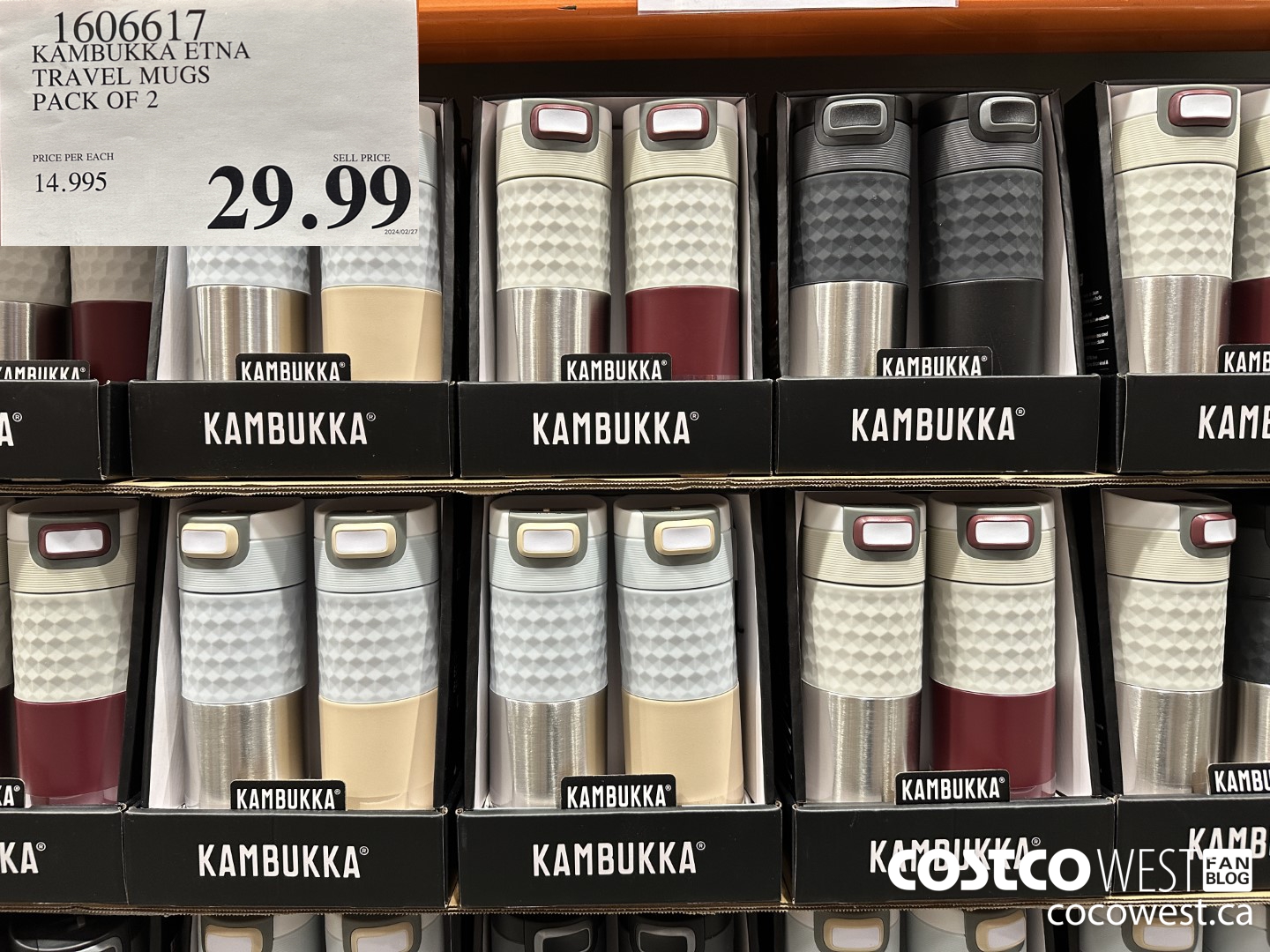1606617 KAMBUKKA ETNA TRAVEL MUGS PACK OF 2 $29.99
