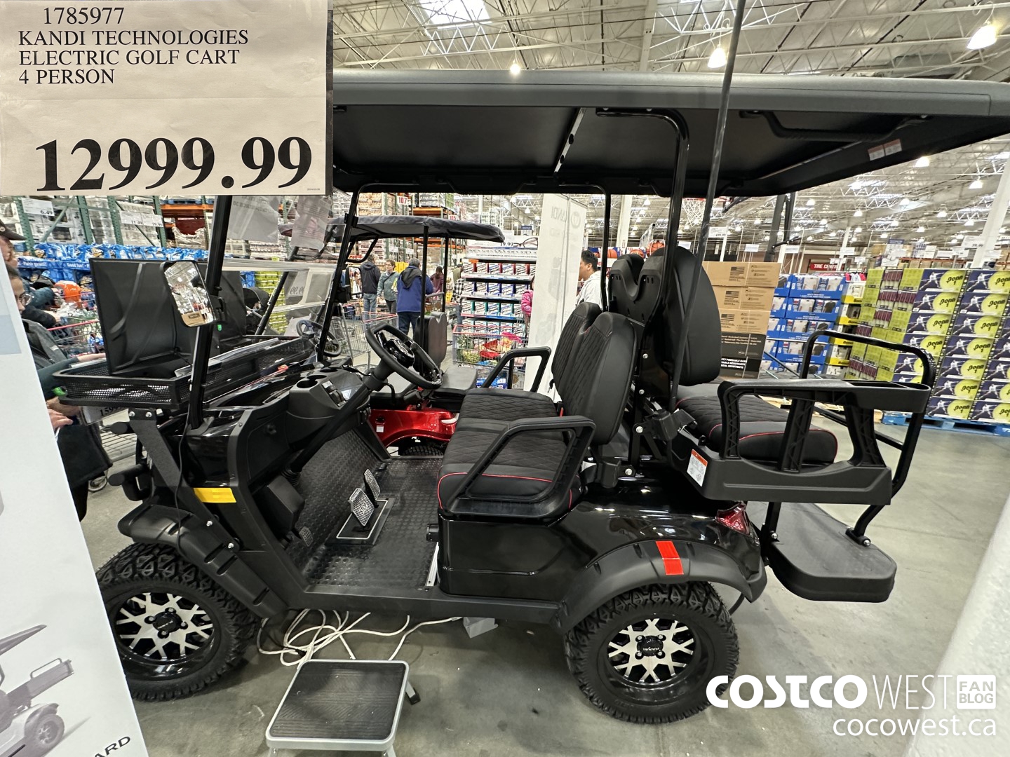 1785977 KANDI TECHNOLOGIES ELECTRIC GOLF CART 4 PERSON $12999.99