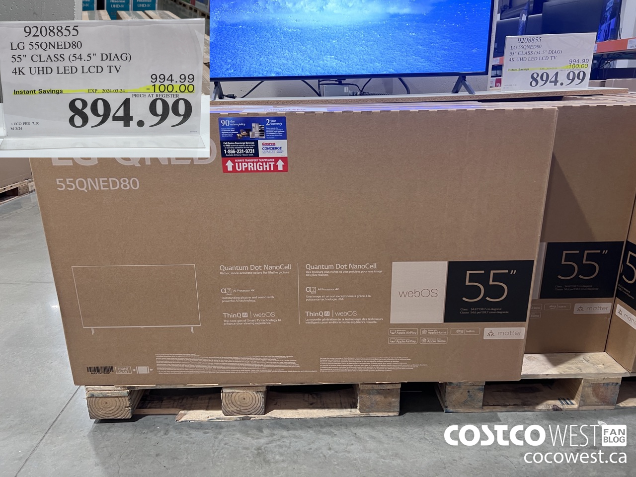 9208855 LG 55QNED80 55