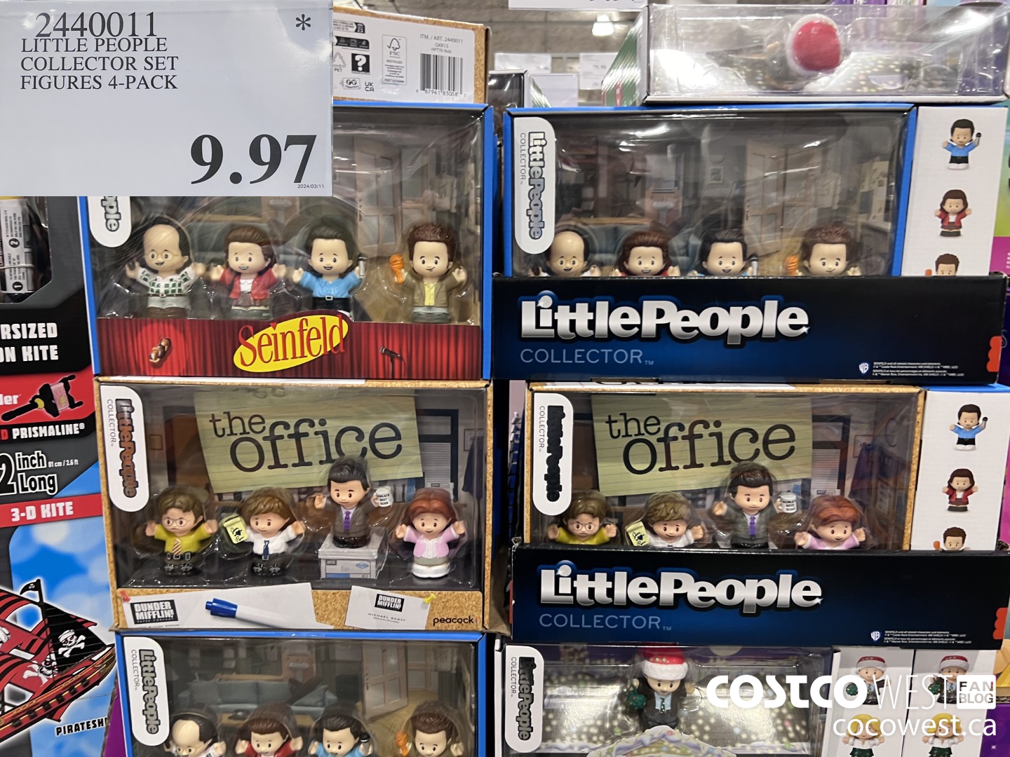 2440011 LITTLE PEOPLE COLLECTOR SET FIGURES 4-PACK $9.97