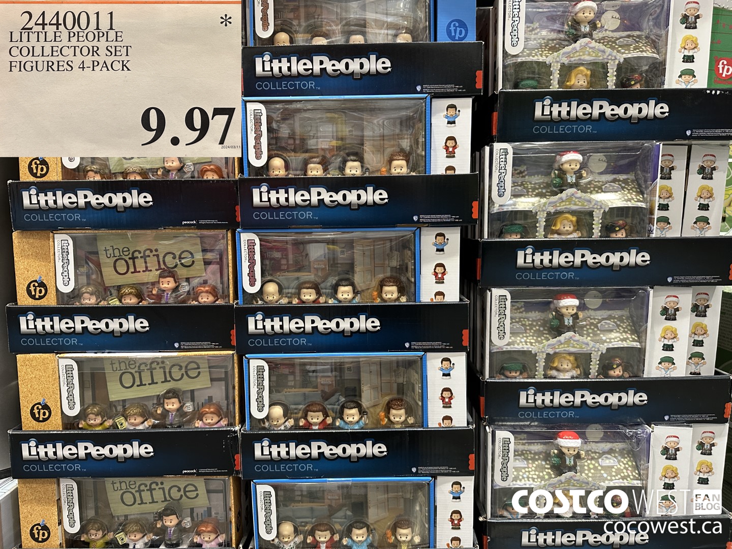 2440011 LITTLE PEOPLE COLLECTOR SET FIGURES 4-PACK $9.97