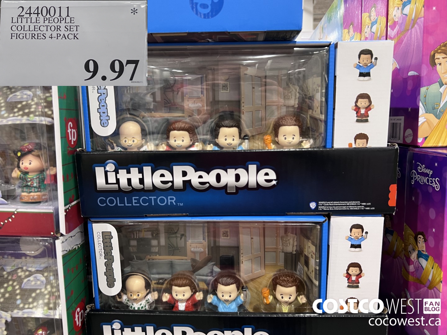 2440011 LITTLE PEOPLE COLLECTOR SET FIGURES 4-PACK $9.97