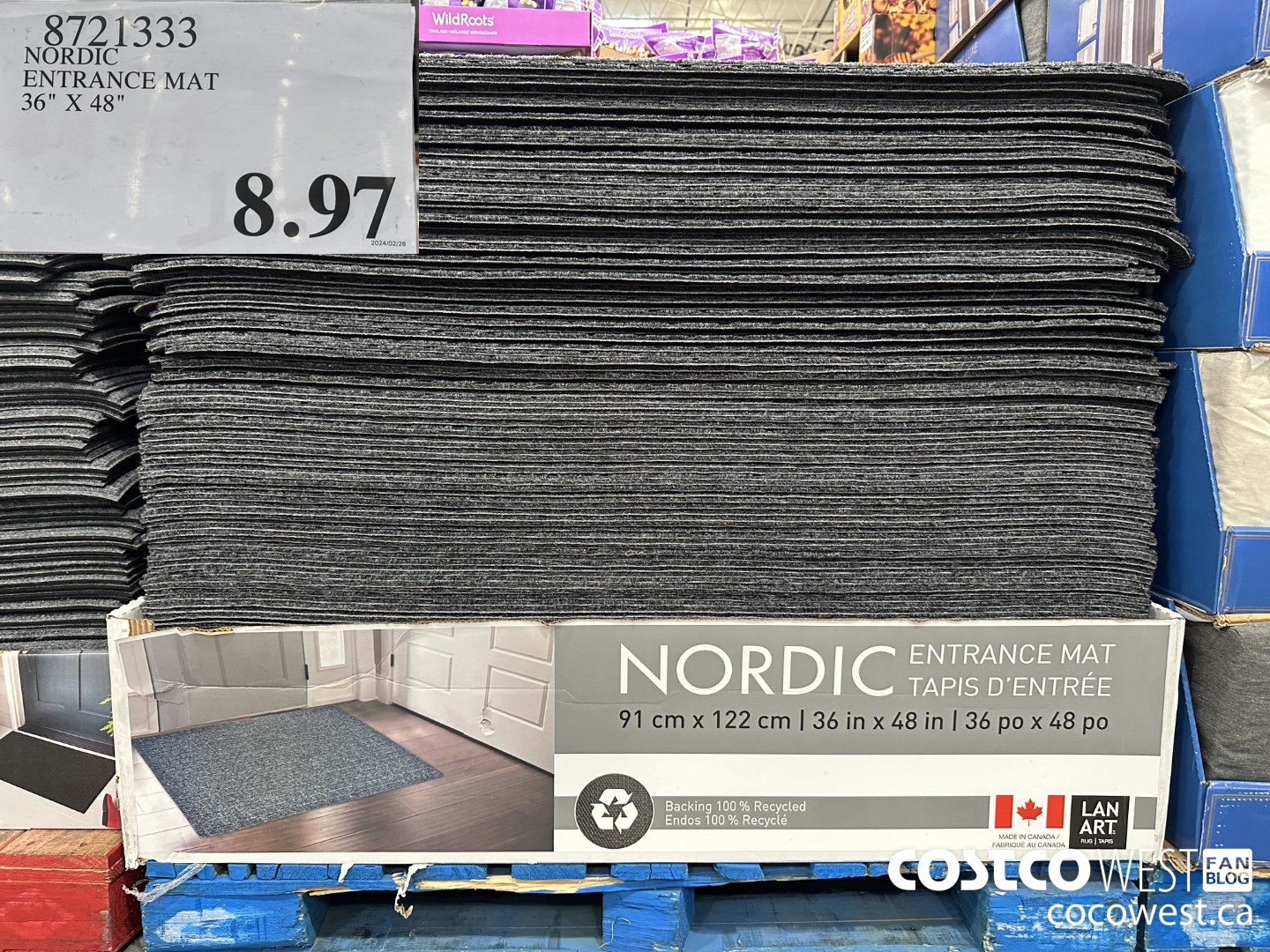 8721333 NORDIC ENTRANCE MAT 36