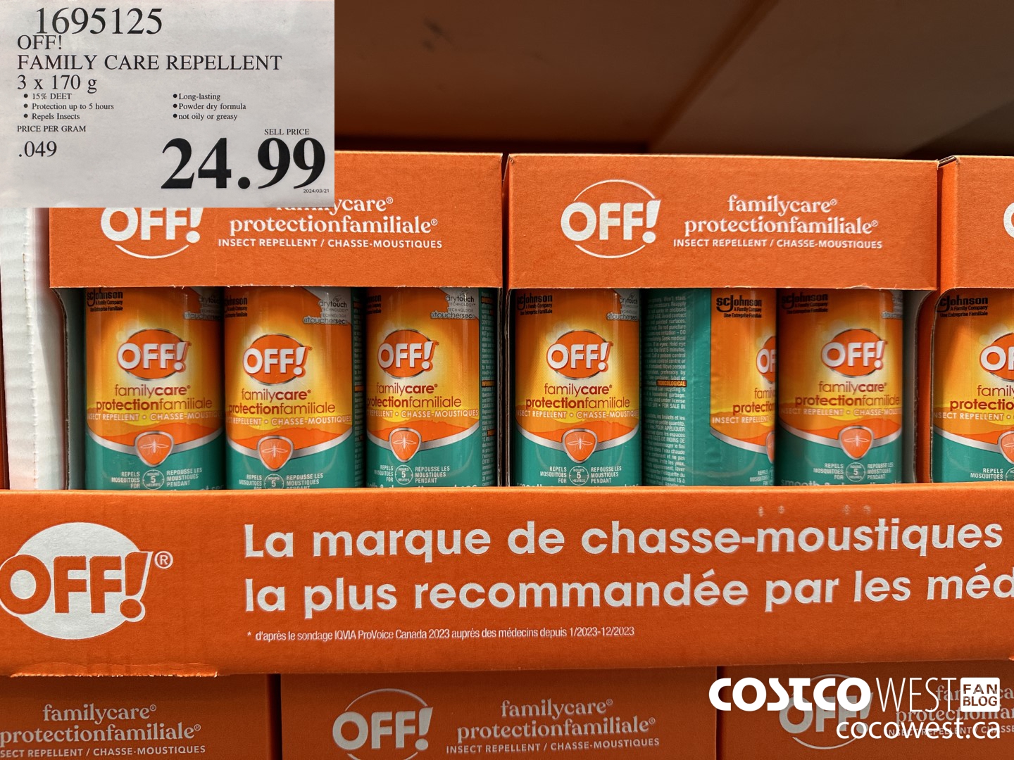1695125 OFF! FAMILY CARE 3 PACK 3x 170mL $24.99