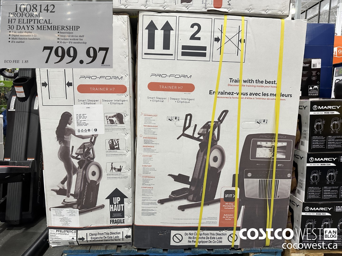 1008142 PROFORM H7 ELIPTICAL 30 DAYS MEMBERSHIP $799.97