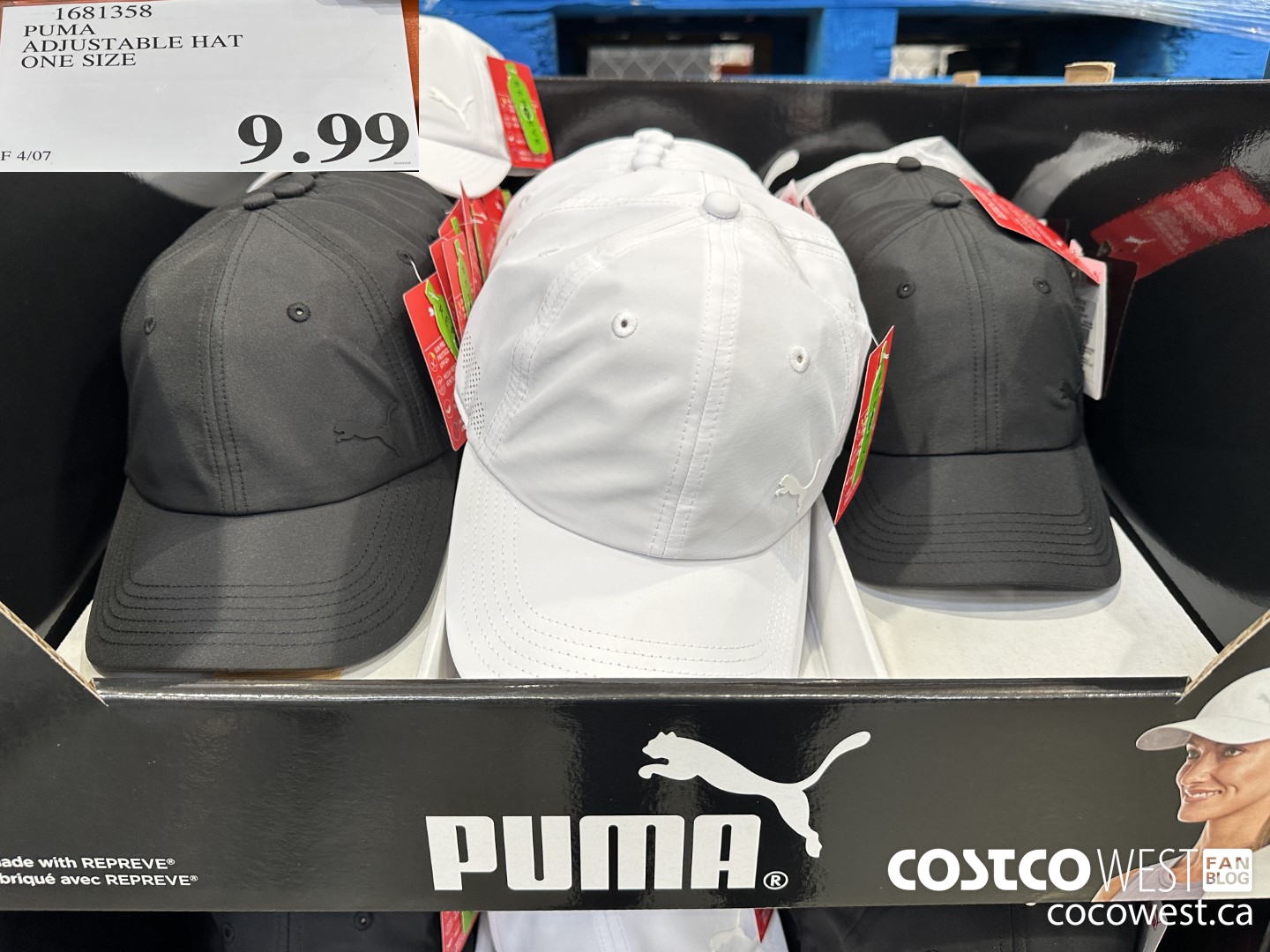 1681358 PUMA ADJUSTABLE HAT ONE SIZE $9.99