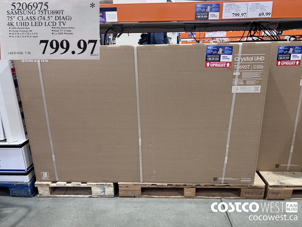 5206975 SAMSUNG 75TU690T 75