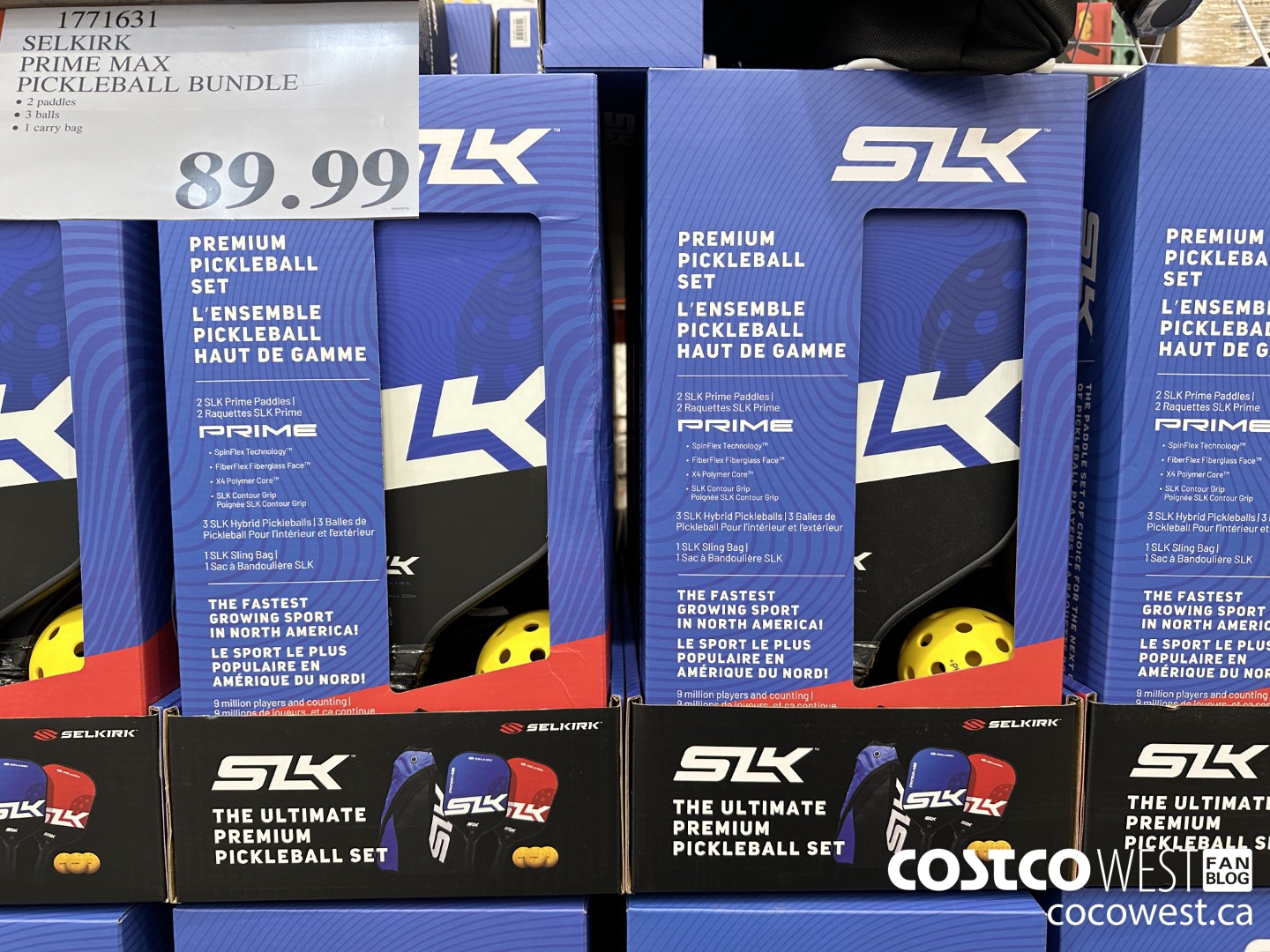 1771631 SELKIRK PRIME MAX PICKLEBALL BUNDLE $89.99