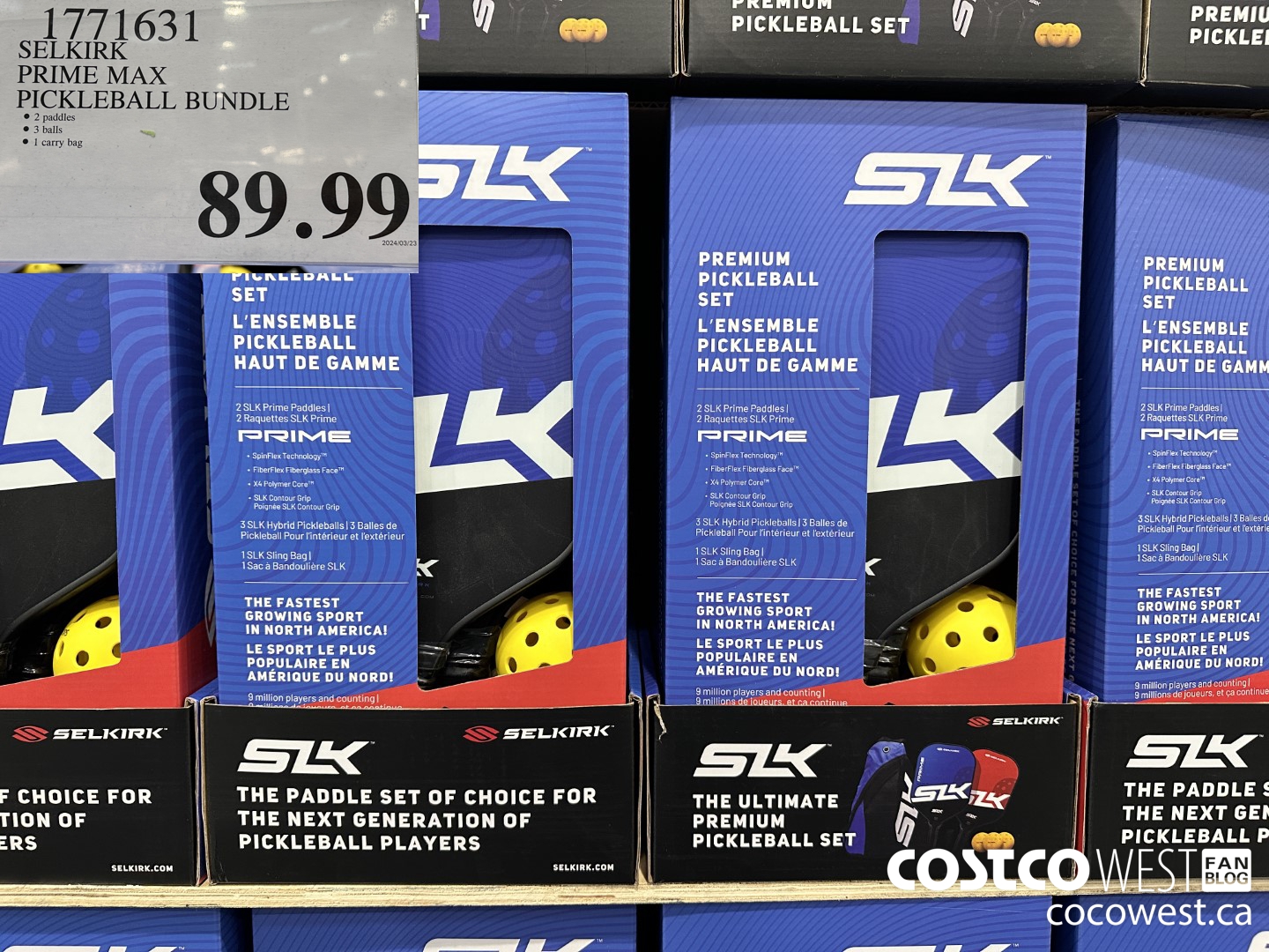 1771631 SELKIRK PRIME MAX PICKLEBALL BUNDLE $89.99