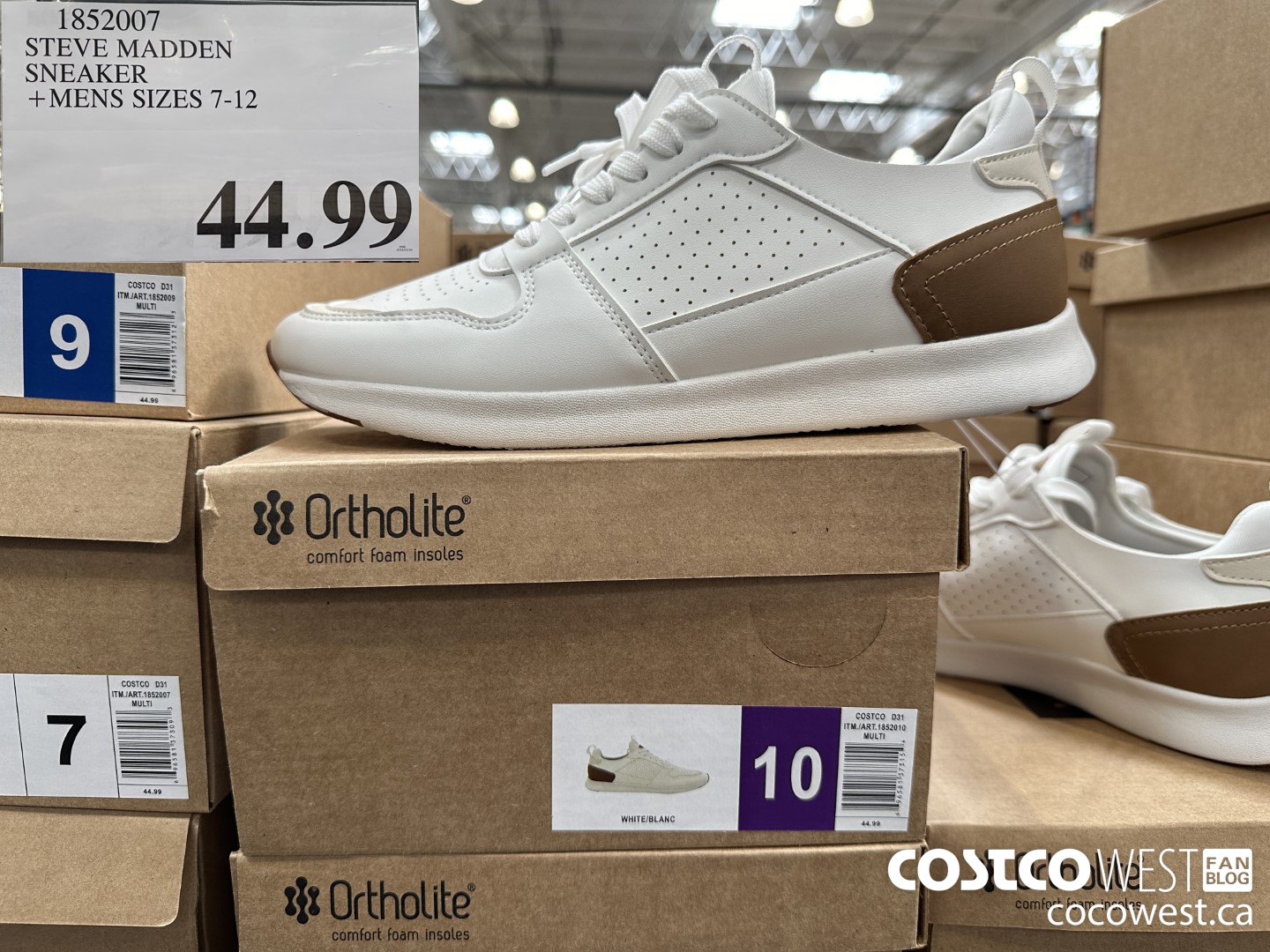 1852007 STEVE MADDEN SNEAKER MENS SIZES 7-12 $44.99