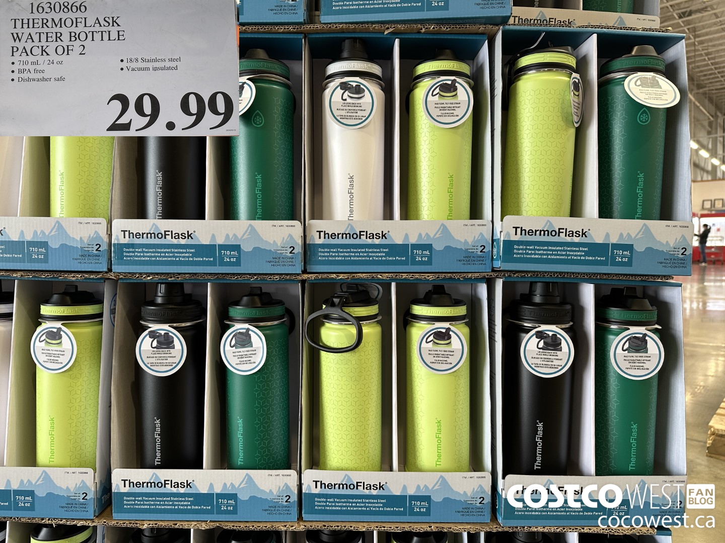 1630866 THERMOFLASK WATER BOTTLE 2 PACK $29.99