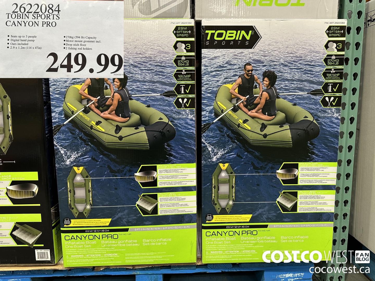 2622084 TOBIN SPORTS CANYON PRO $249.99