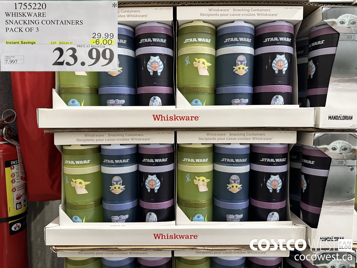 1755220 WHISKWARE SNACKING CONTAINERS PACK OF 3 ($6.00 INSTANT SAVINGS EXPIRES ON 2024-03-31) $23.99