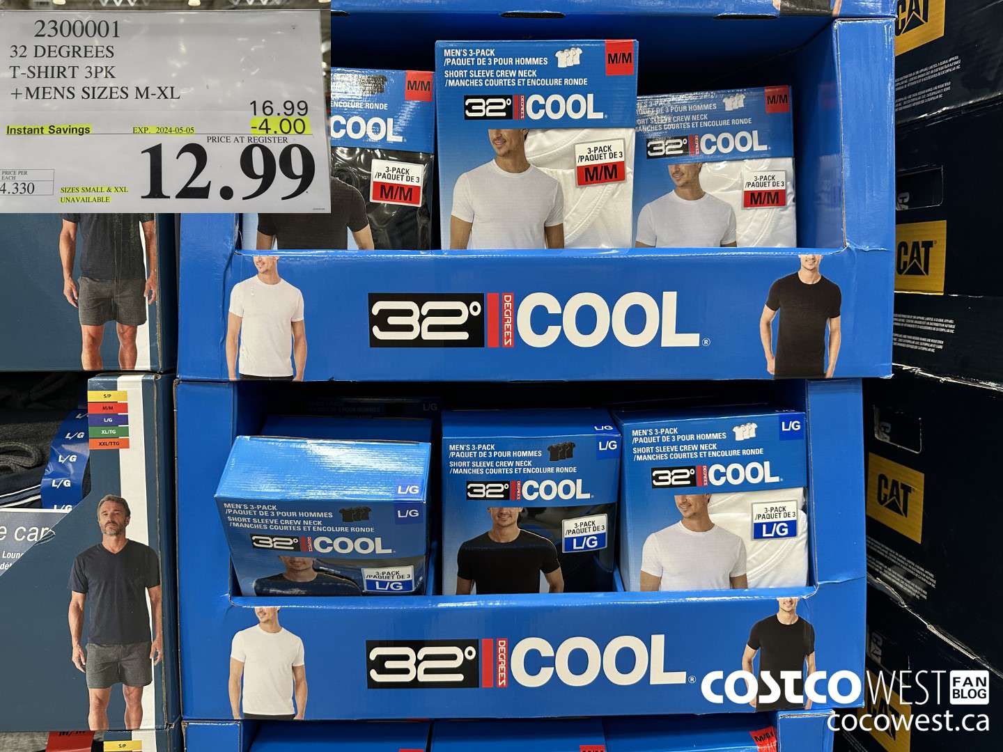 2300001 32 DEGREES T-SHIRT 3PK MENS SIZES M-XL  ($4.00 INSTANT SAVINGS EXPIRES ON 2022-05-05) $12.99