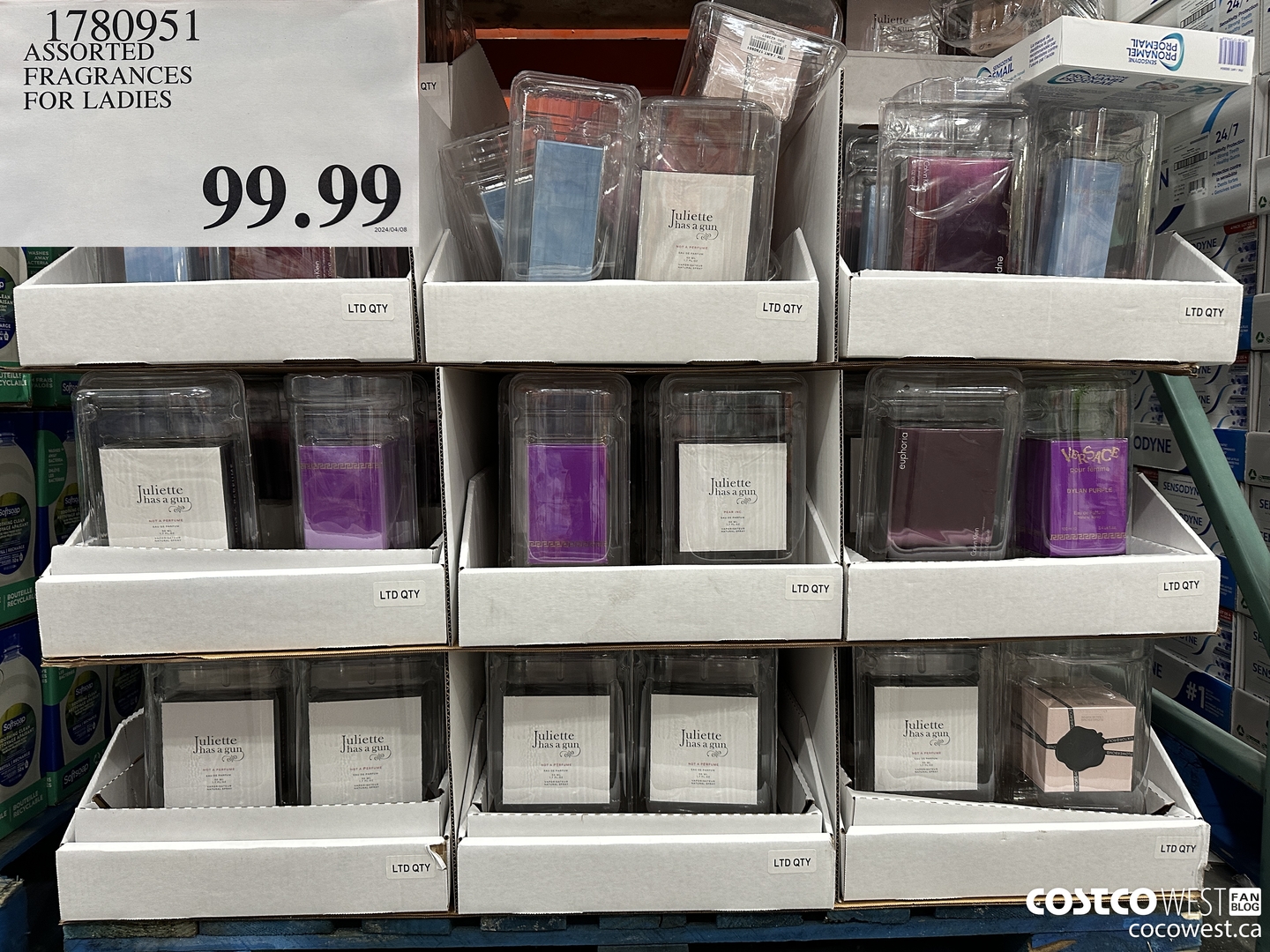 1780951 ASSORTED FRAGRANCES FOR LADIES $99.99
