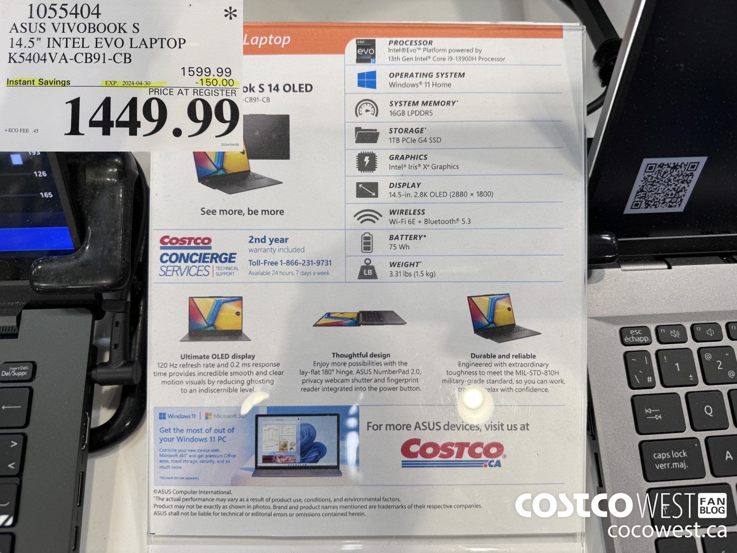 1055404 ASUS VIVOBOOK S 14.5