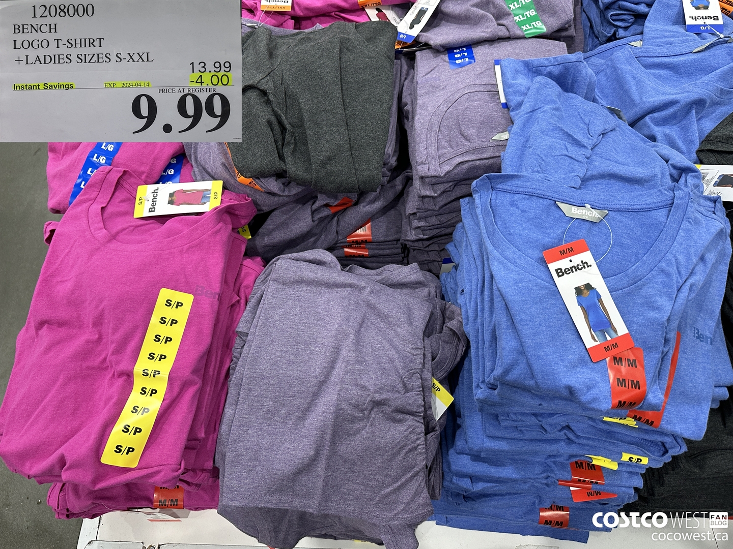 1208000 BENCH LOGO T-SHIRT LADIES SIZES S-XXL ($4.00 INSTANT SAVINGS EXPIRES ON 2023-04-14) $9.99