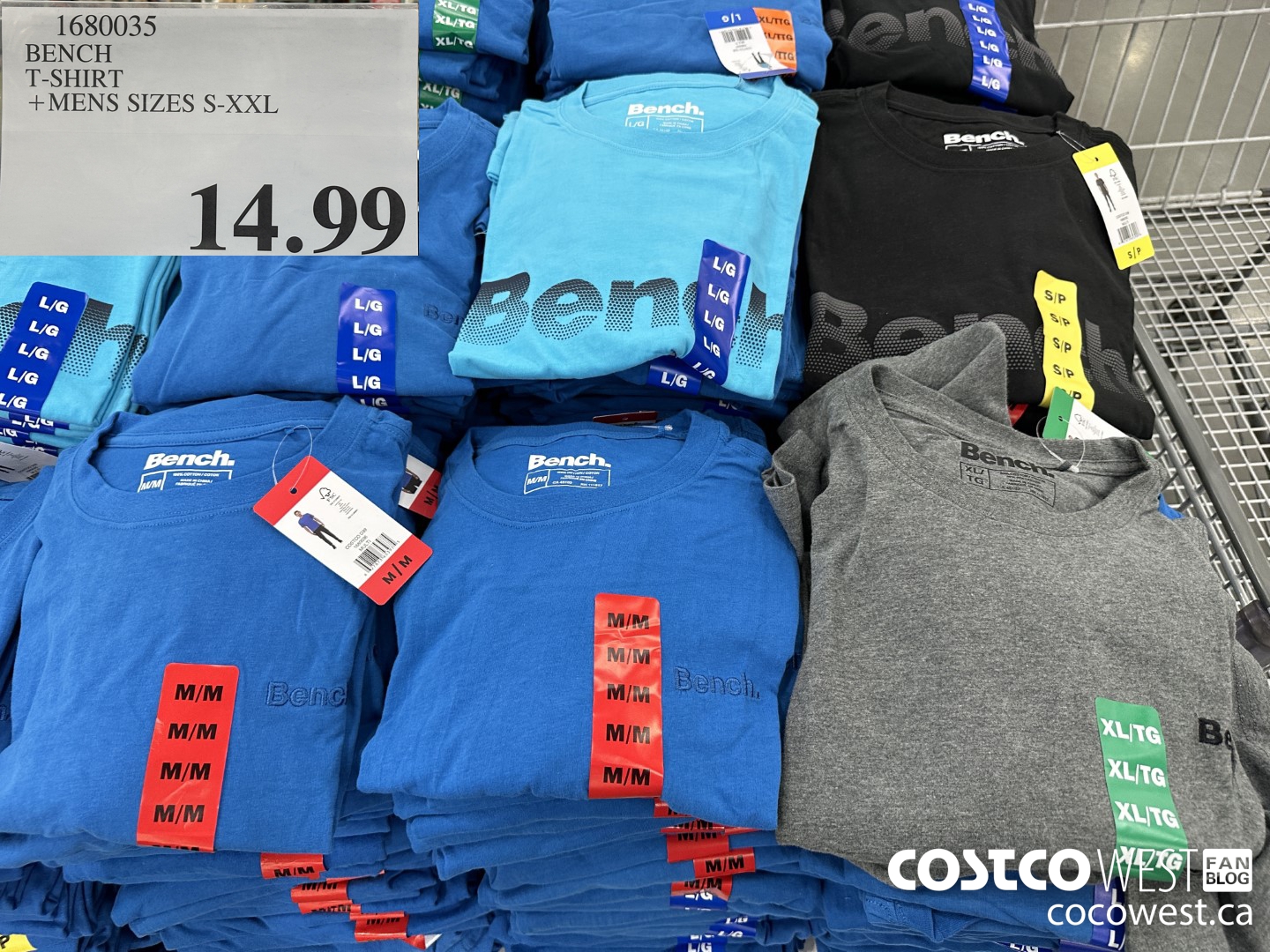 1680035 BENCH T-SHIRT MENS SIZES S-XXL $14.99