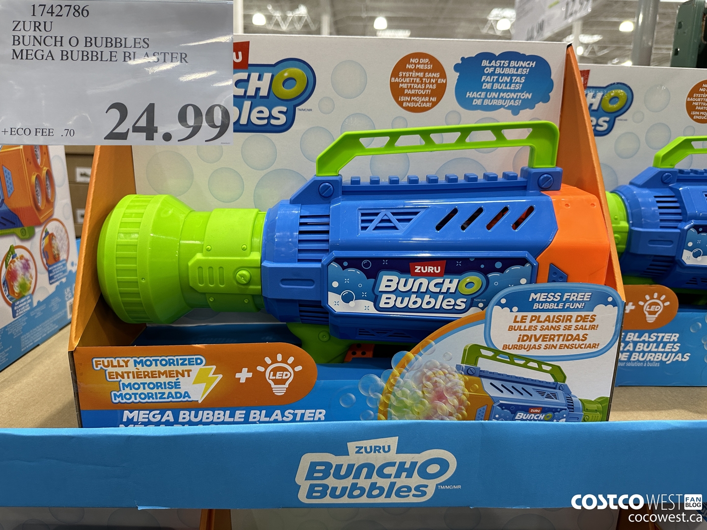 1742786 BUNCH O BUBBLES BLASTER $24.99