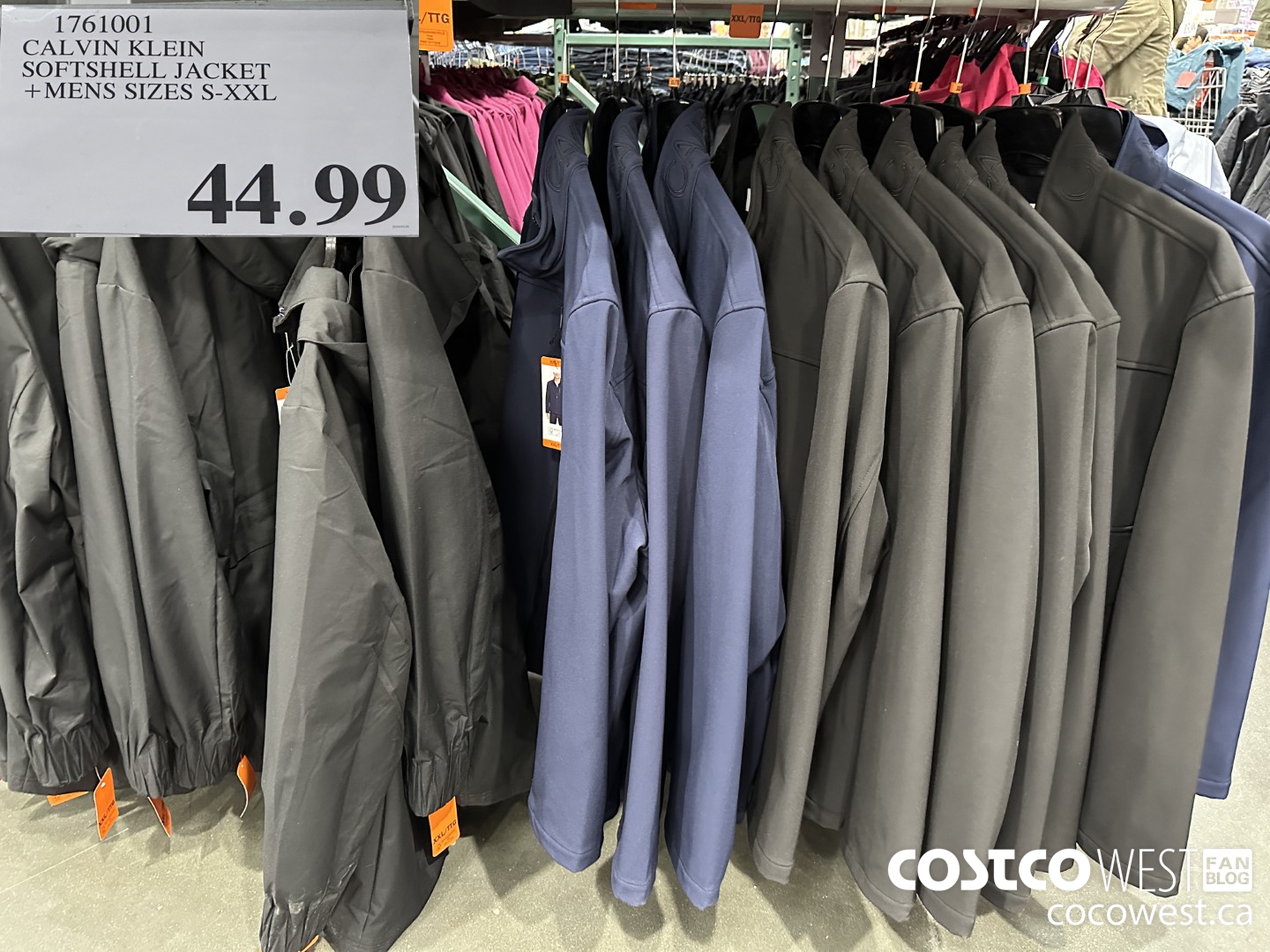 1761001 CALVIN KLEIN SOFTSHELL JACKETS MENS SIZES S-XXL $44.99