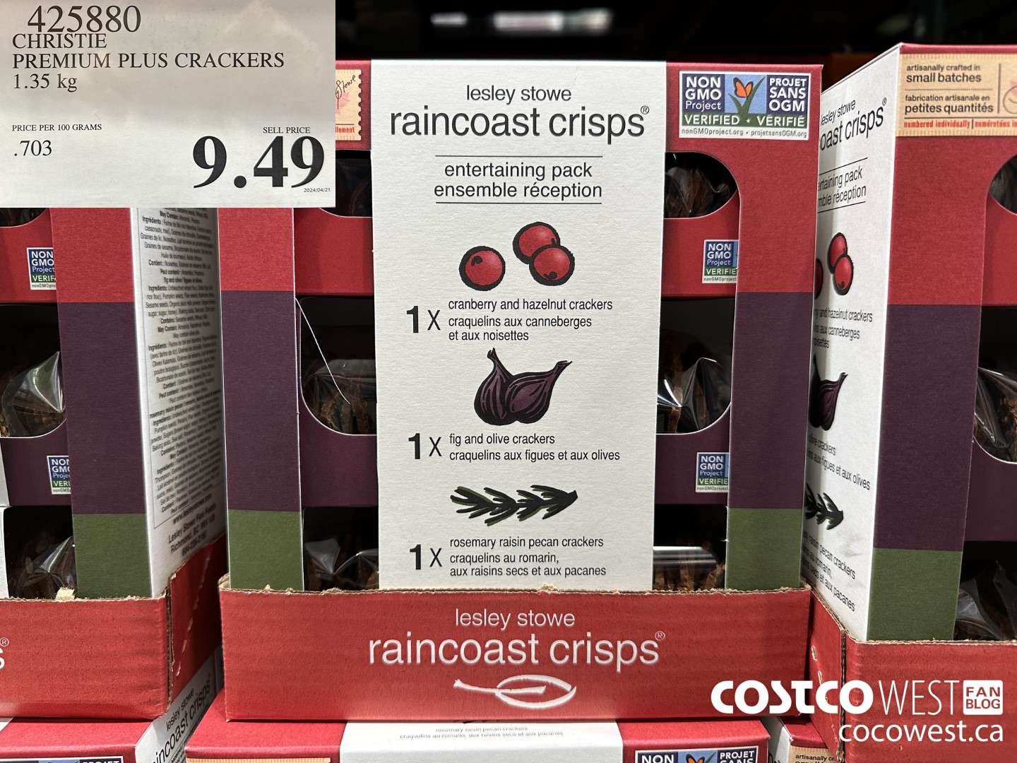 425880 CHRISTIE PREMIUM PLUS CRACKERS 1.35 kg $9.49