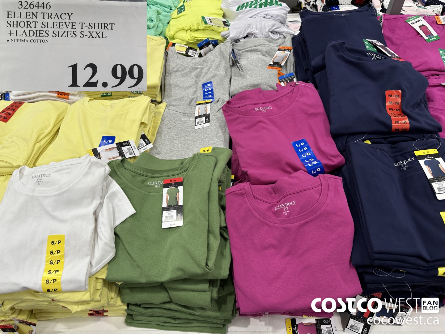 326446 ELLEN TRACY SHORT SLEEVE T-SHIRT LADIES SIZES S-XXL $12.99