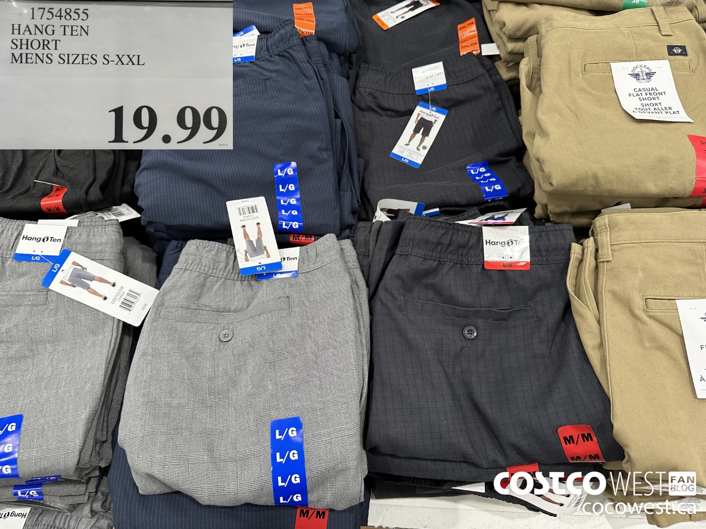 1754855 HANG TEN SHORT MENS SIZES S-XXL $19.99