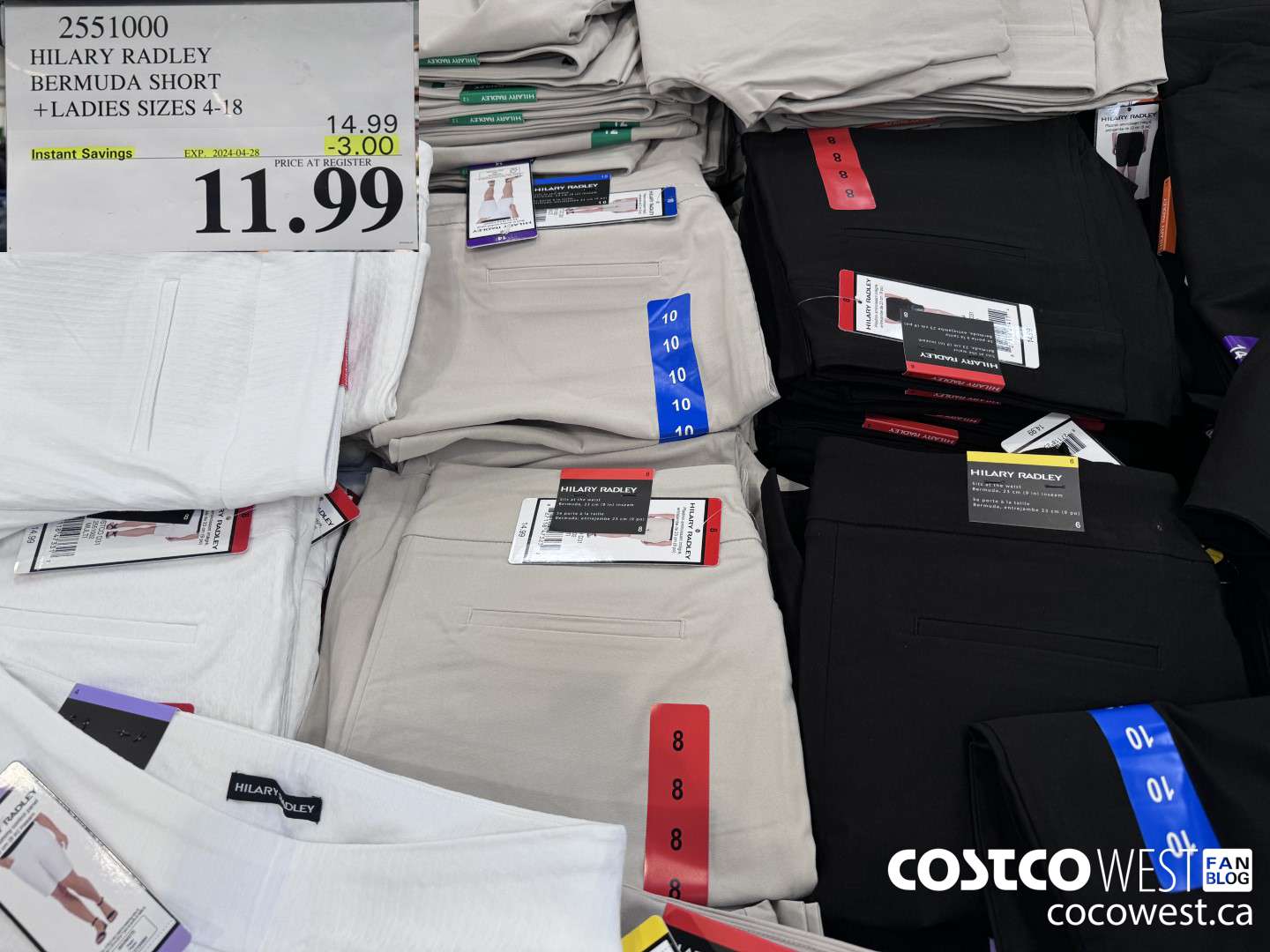 2551000 HILARY RADLEY BERUDA SHORT LADIES SIZES 4-18 ($3.00 INSTANT SAVINGS EXPIRES ON 2024-04-28) $11.99