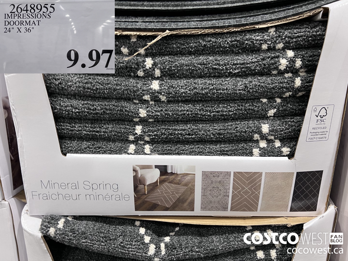 2648955 IMPRESSIONS DOORMAT 24