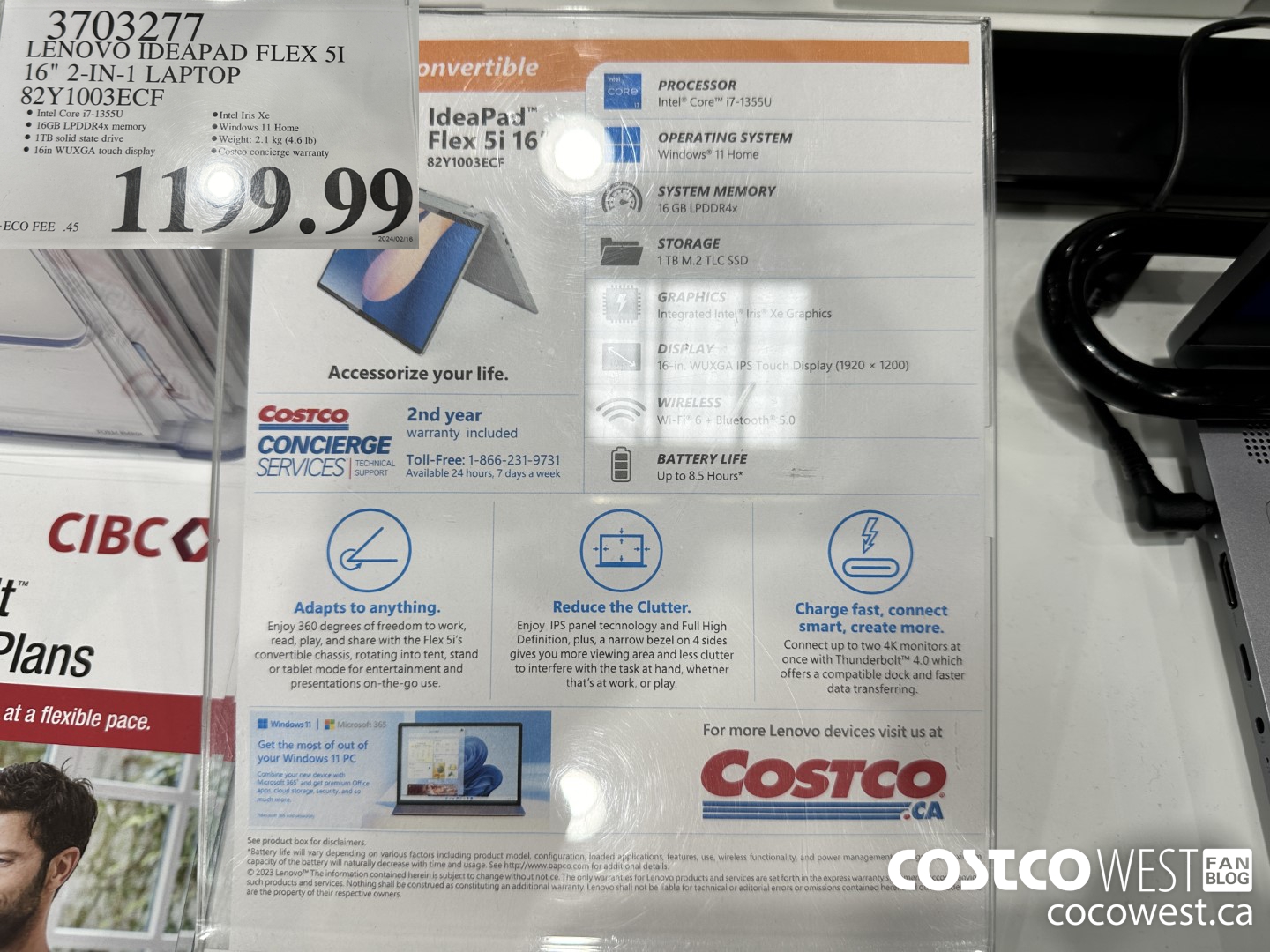 3703277 LENOVO IDEAPAD FLEX 5I 16