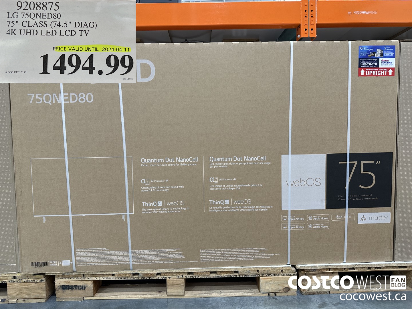 9208875 LG 75QNED80 75