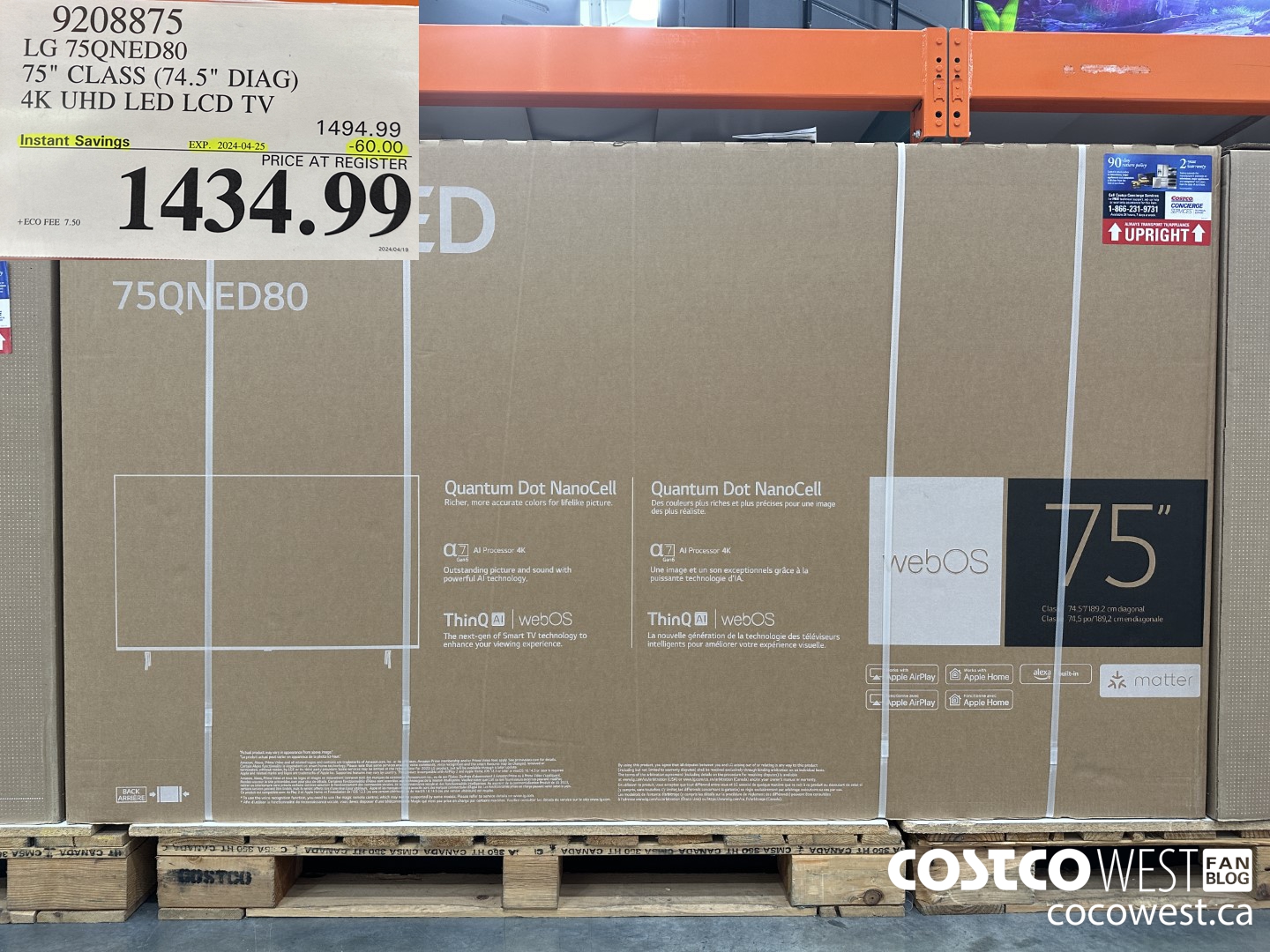 9208875 LG 75QNED80 75