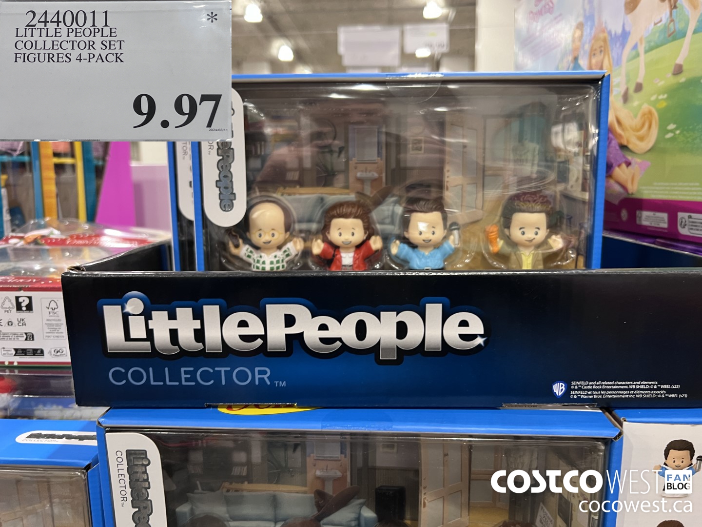 2440011 LITTLE PEOPLE COLLECTOR SET FIGURES 4-PACK $9.97