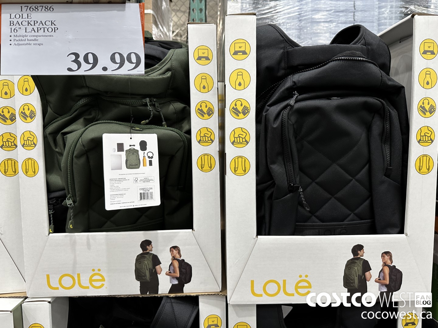 1768786 LOLE BACKPACK 16