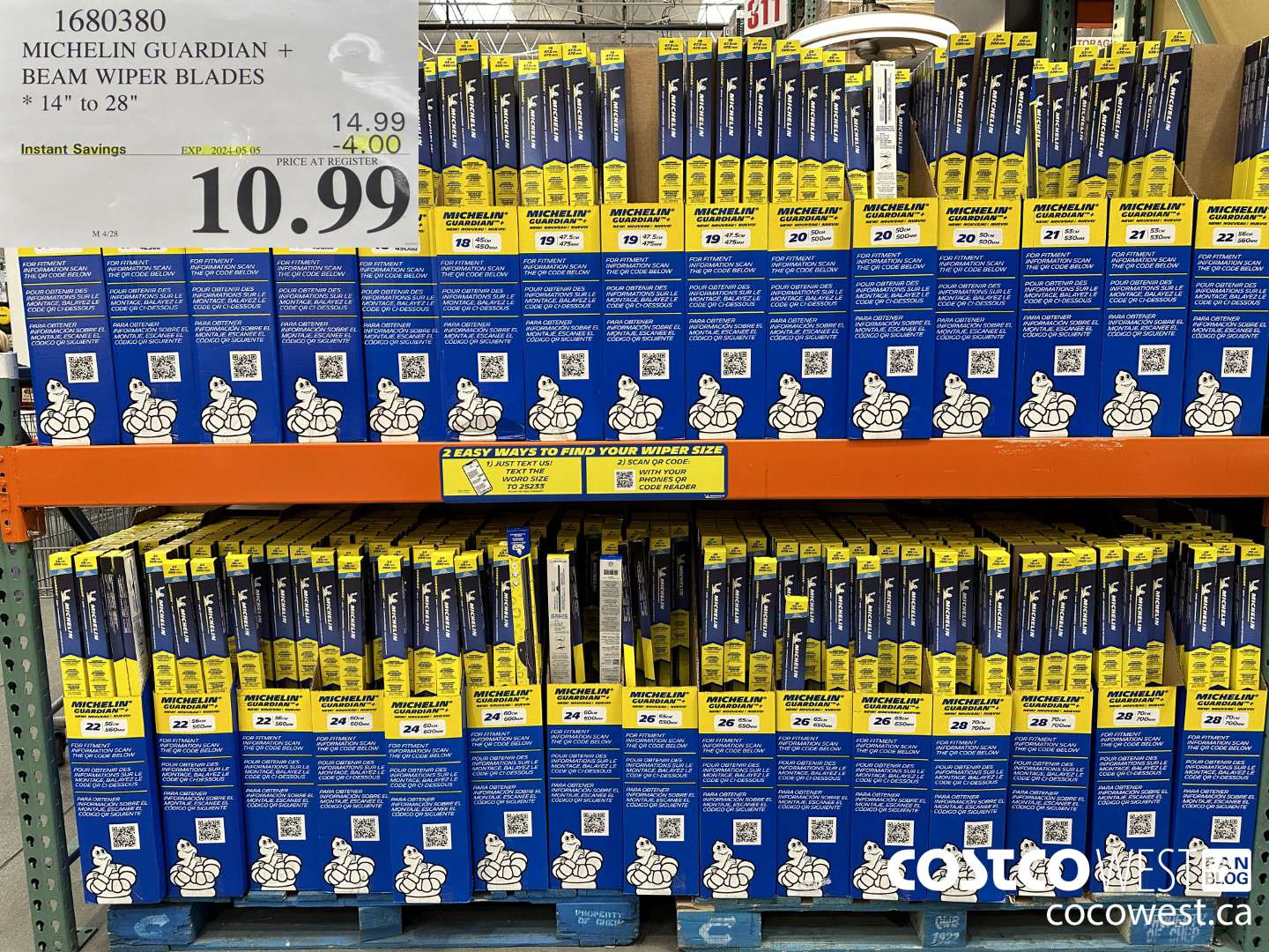 1680380 MICHELIN GUARDIAN + WIPER BEAM WIPER BLADES 14