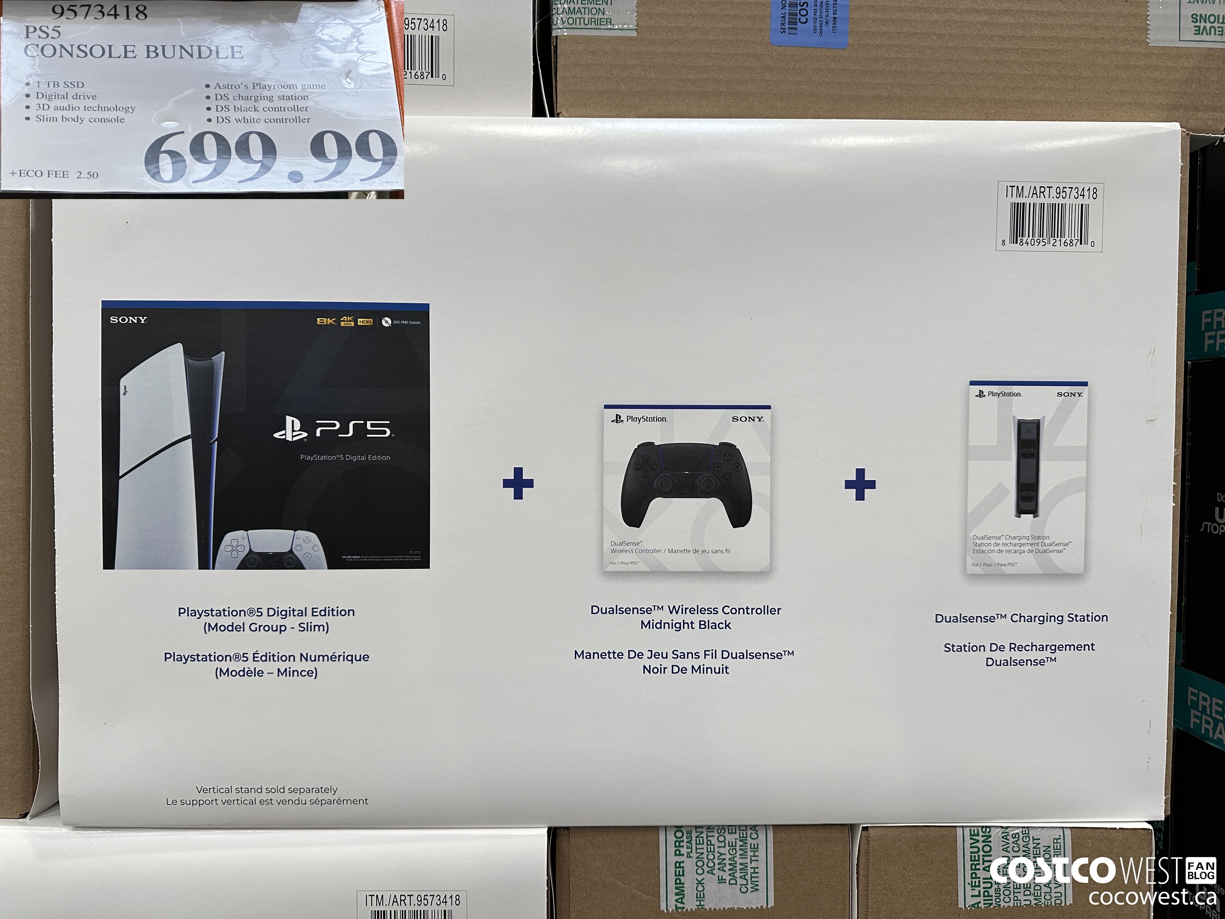 9573418 PS5 CONSOLE BUNDLE $699.99