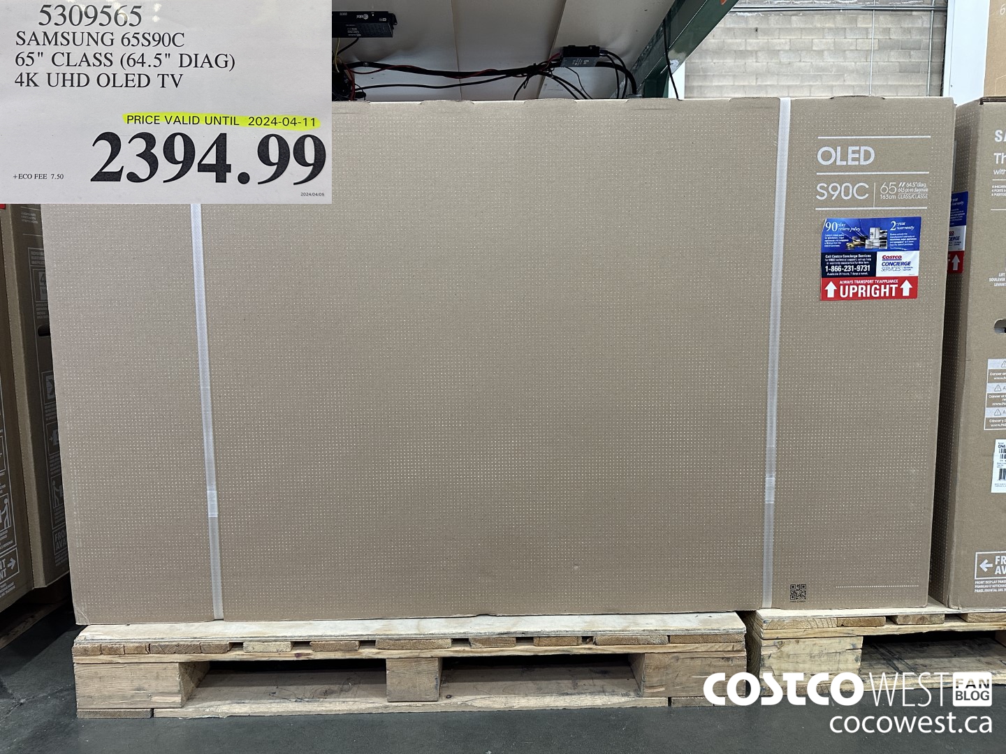 5309565 SAMSUNG 65S90C 65