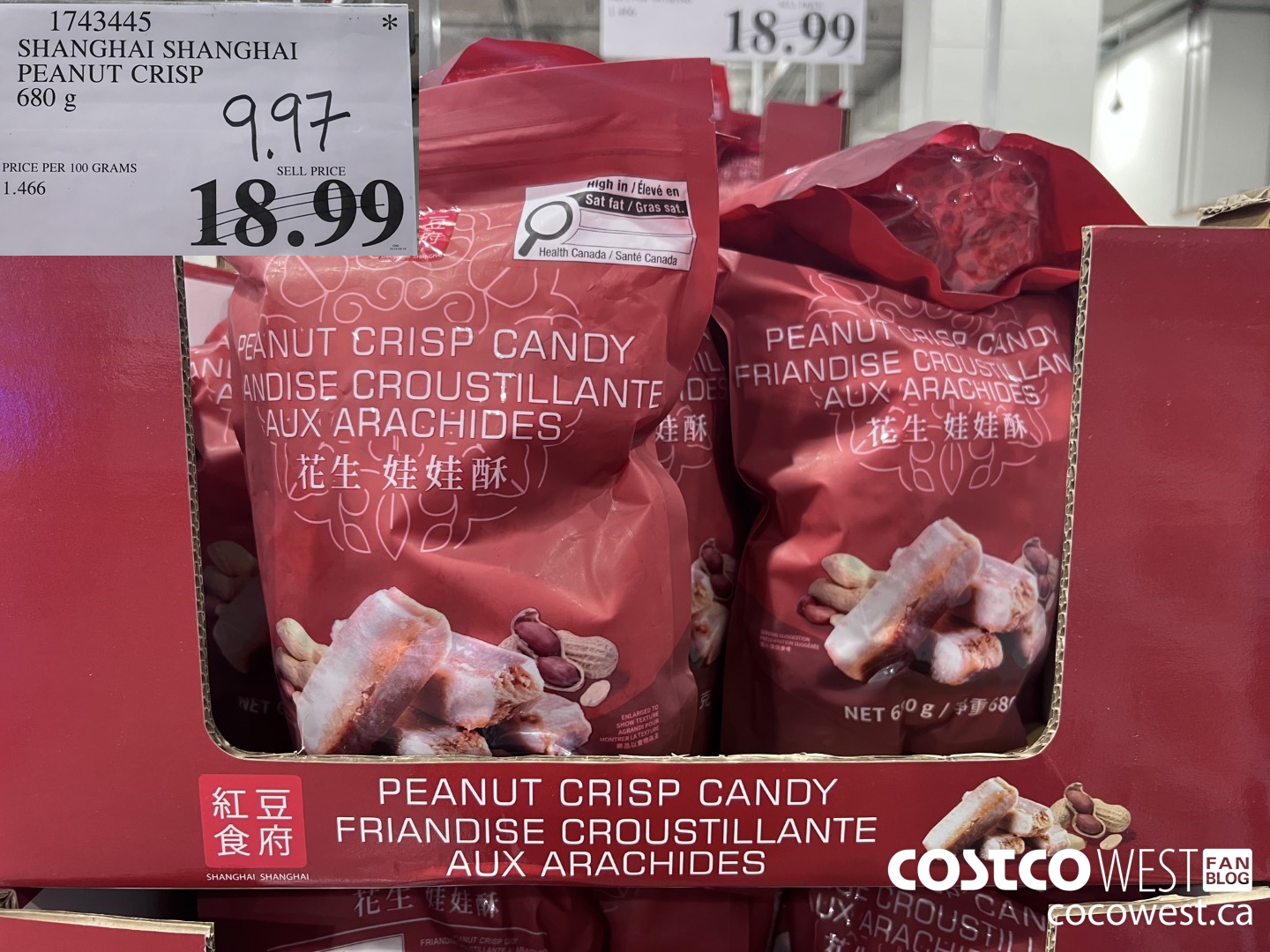 1743445 SHANGHAI SHANGHAI PEANUT CRISP 680G $9.97