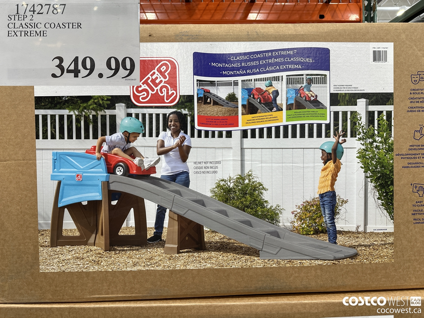 1742787 STEP 2 CLASSIC COASTER EXTREME  $349.99