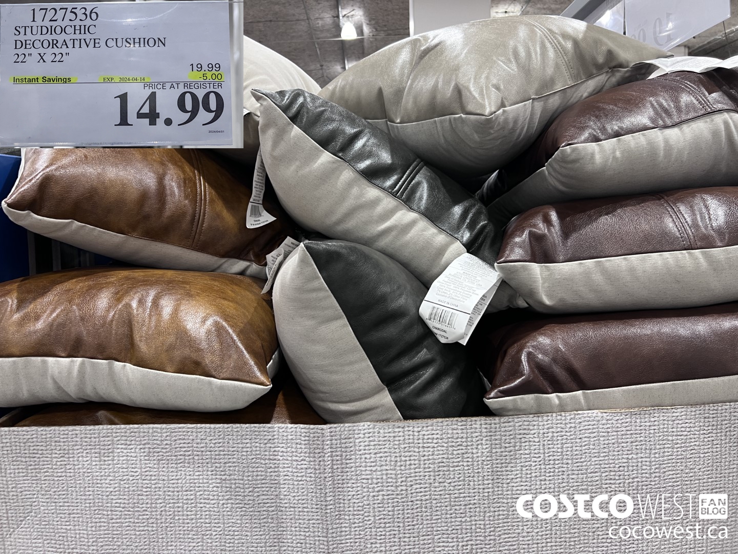 1727536 STUDIOCHIC DECORATIVE CUSHION 22