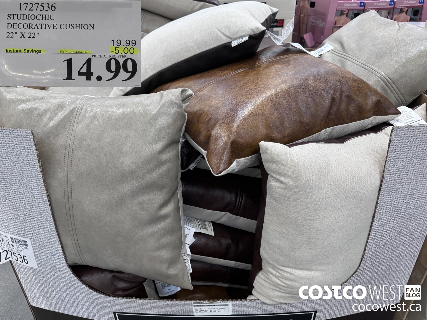 1727536 STUDIOCHIC DECORATIVE CUSHION 22