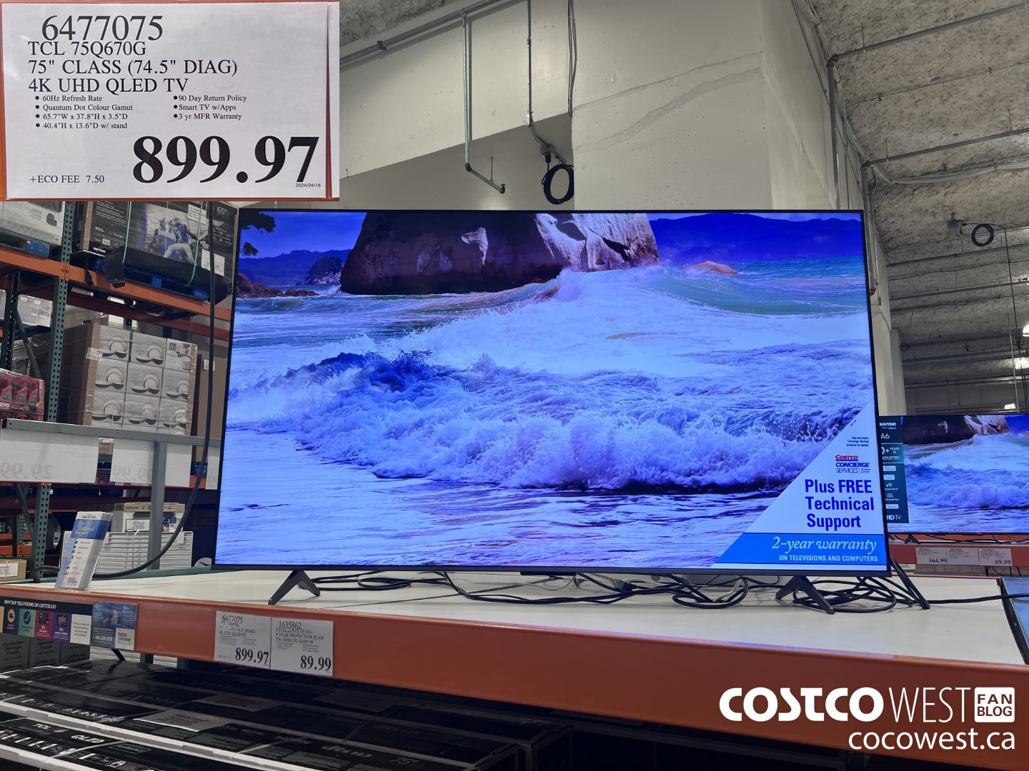 6477075 TCL 75Q670G 75