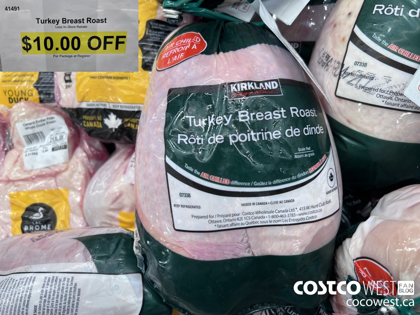 41491 TURKEY BREAST ROAST ($10.00 INSTANT SAVINGS)