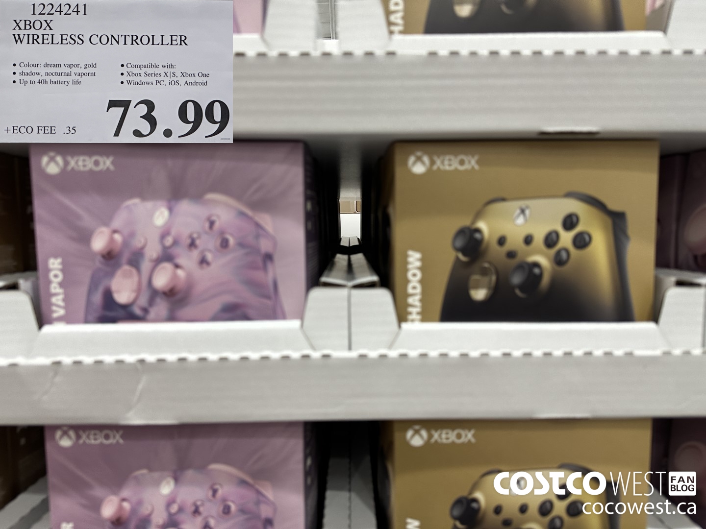 1224241 XBOX WIRELESS CONTROLLER $73.99