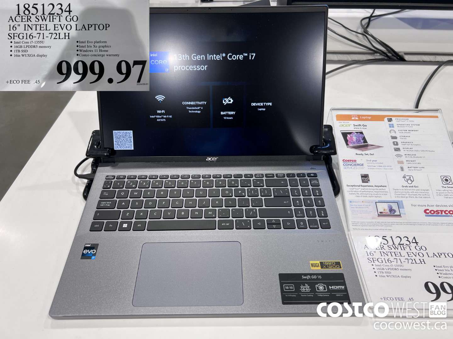 1851234 ACER SWIFT GO 16