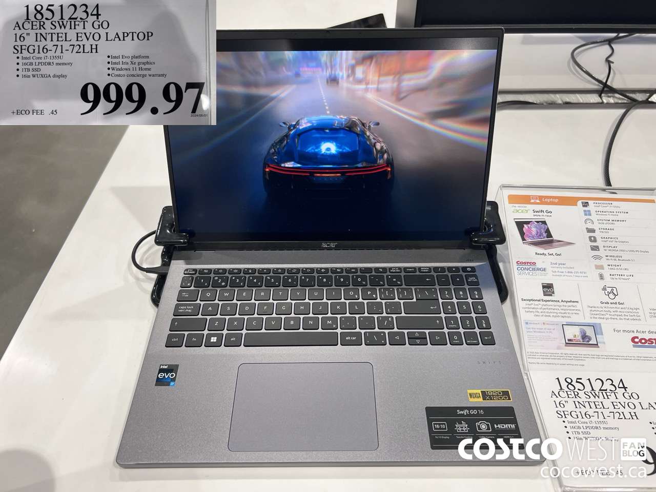 1851234 ACER SWIFT GO 16