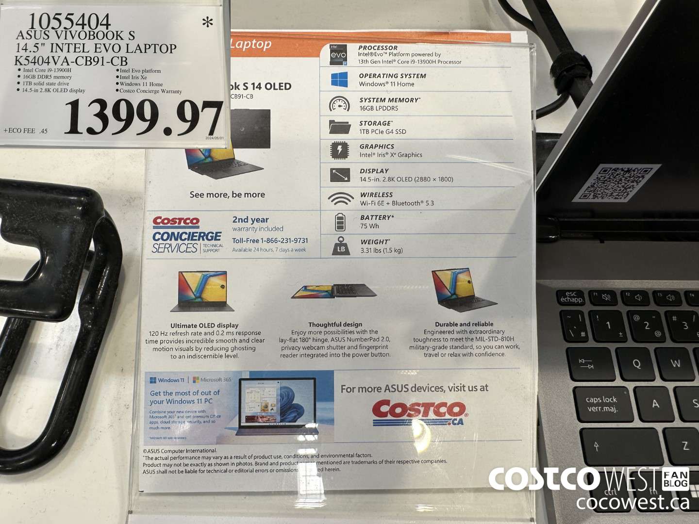 1055404 ASUS VIVOBOOK S 14.5