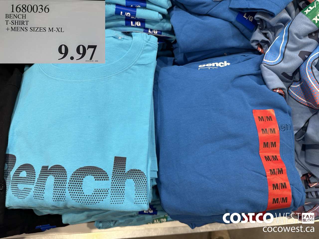1680036 BENCH T-SHIRT MENS SIZES M-XXL $9.97