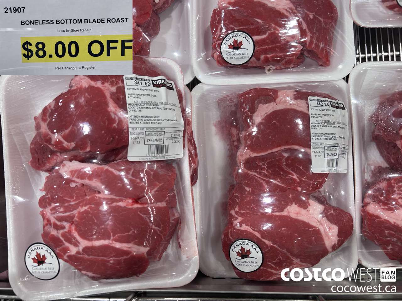 21907 BONELESS BOTTOM BLADE ROAST ($8.00 INSTANT SAVINGS)